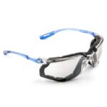 Blue Frame 3M Safety Glasses